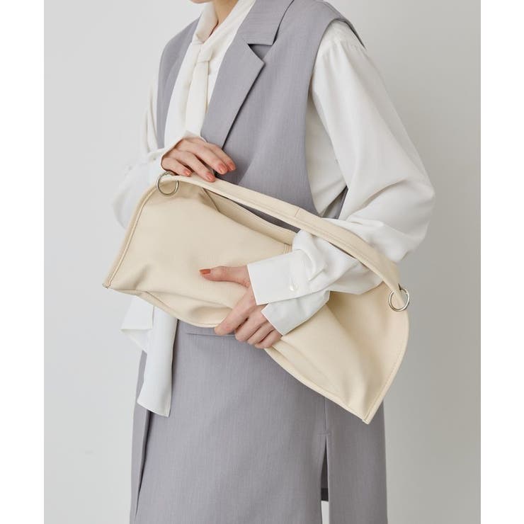 アイボリー | オンフラップ2WAYショルダーバッグ | AMERICAN HOLIC