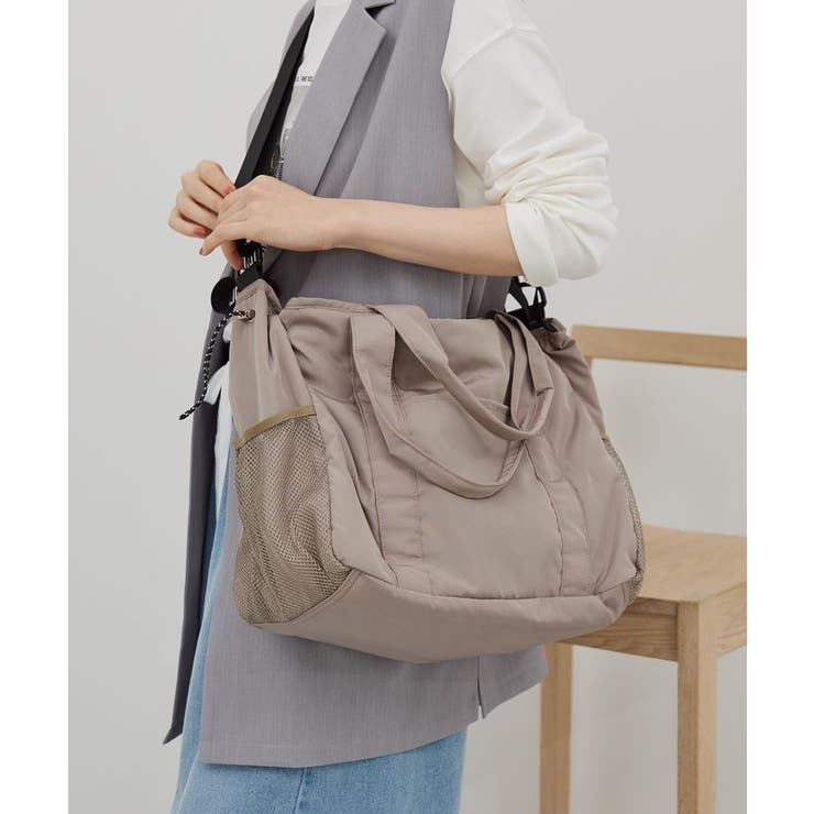 【2SET】多機能トートバッグ＜マザーズバッグ＞ | AMERICAN HOLIC | 詳細画像9 