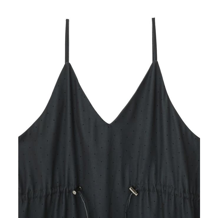 サイドシャーリングVネックドットキャミワンピース | AMERICAN HOLIC | 詳細画像16 