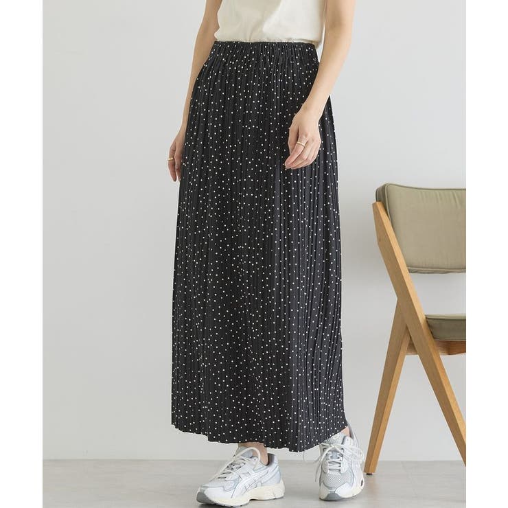 ドット | プリーツロングスカート | AMERICAN HOLIC