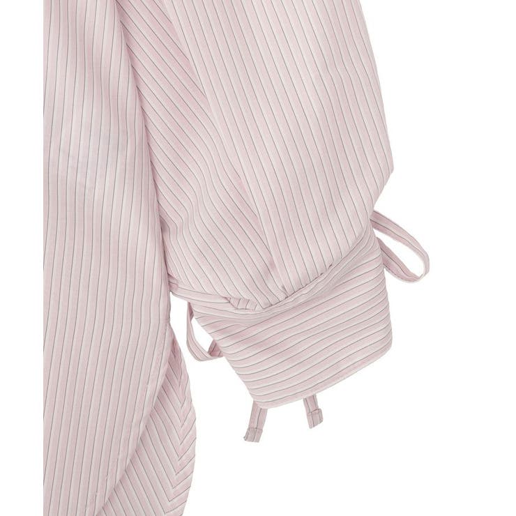 【イージーケア】バックギャザーリボンシャツ | AMERICAN HOLIC | 詳細画像50 
