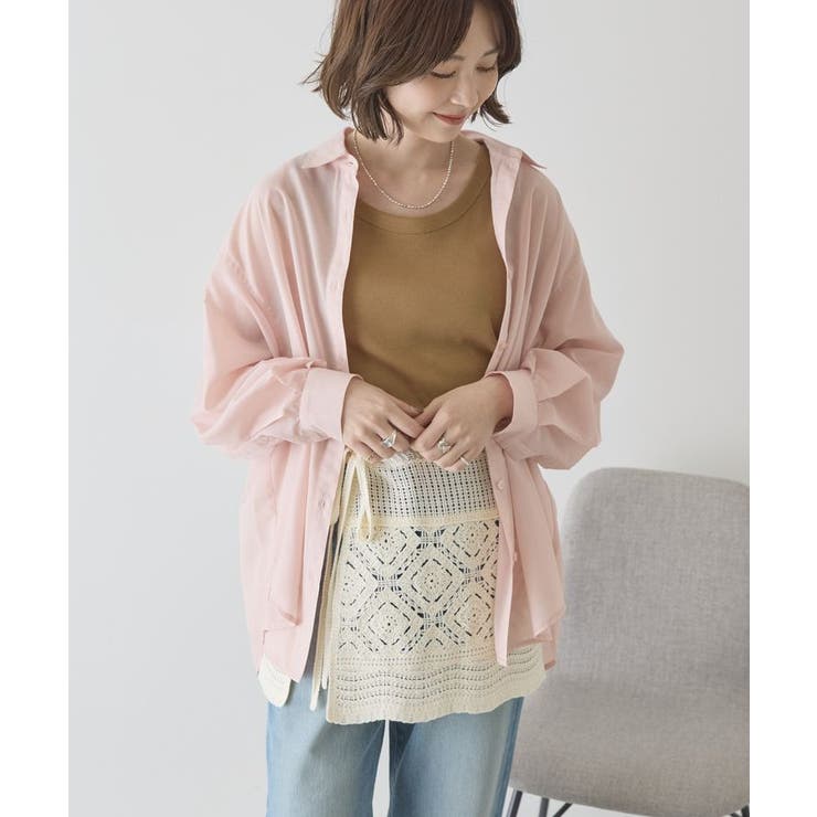 クロシェニット巻きスカート | AMERICAN HOLIC | 詳細画像2 