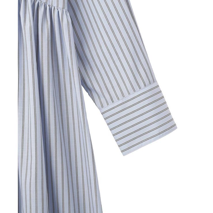 【イージーケア】ギャザーシャツワンピース | AMERICAN HOLIC | 詳細画像18 