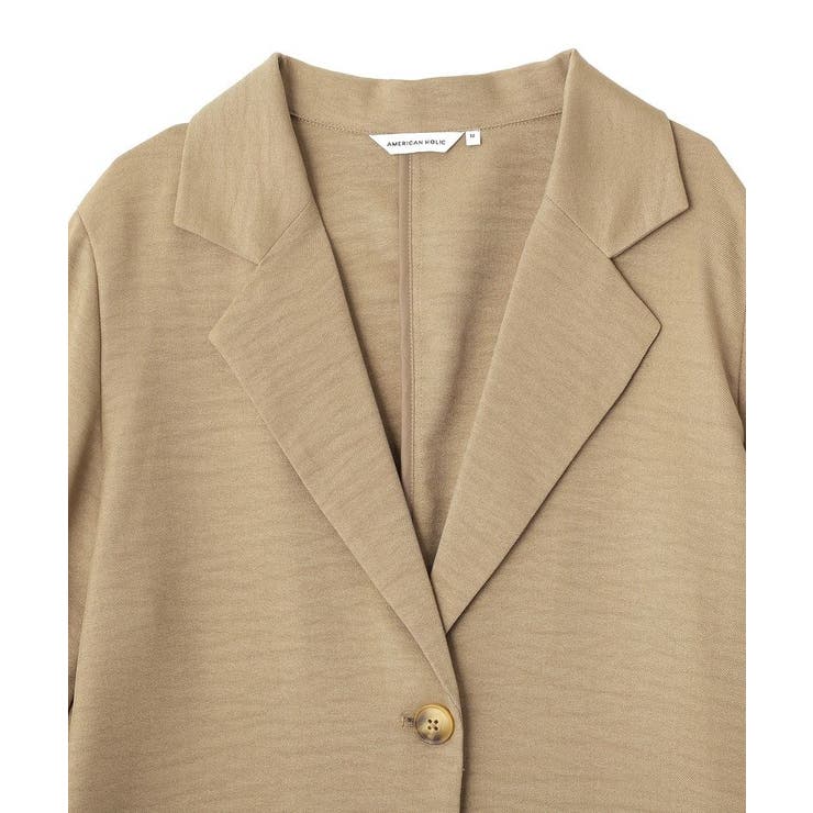 リネンライクオーバーサイズジャケット | AMERICAN HOLIC | 詳細画像16 