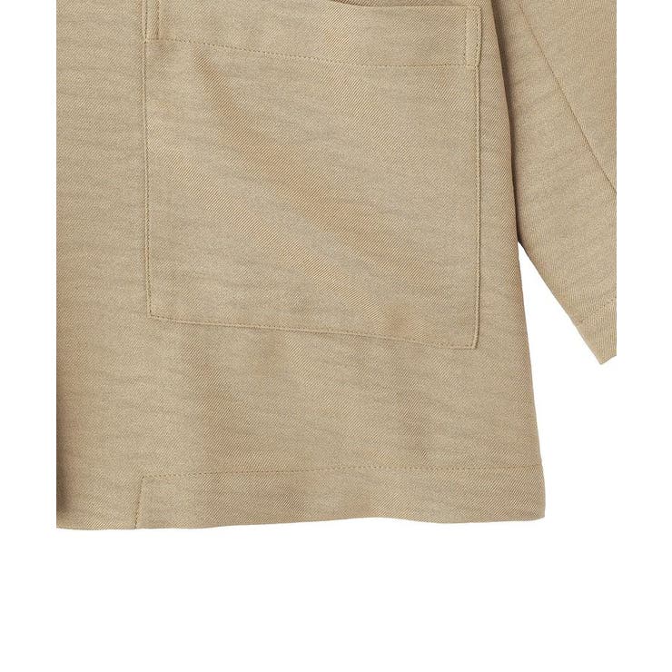 リネンライクオーバーサイズジャケット | AMERICAN HOLIC | 詳細画像18 