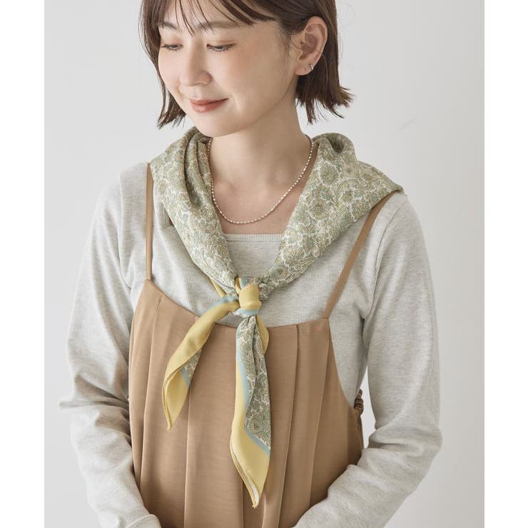 大判ペイズリースカーフ | AMERICAN HOLIC | 詳細画像1 