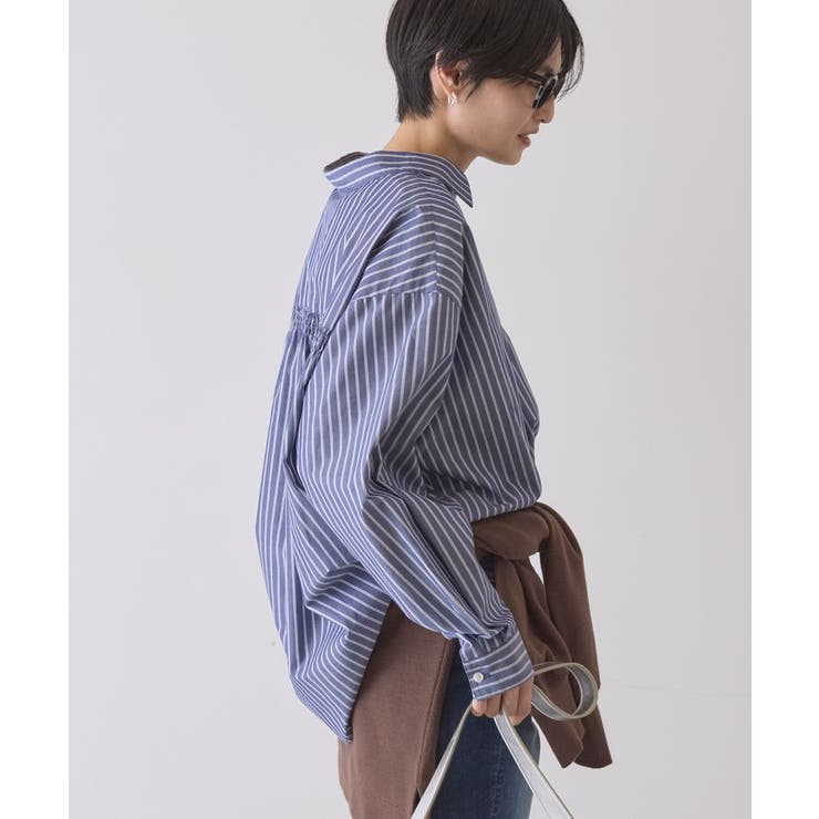 【イージーケア】バックギャザースキッパーシャツ | AMERICAN HOLIC | 詳細画像10 