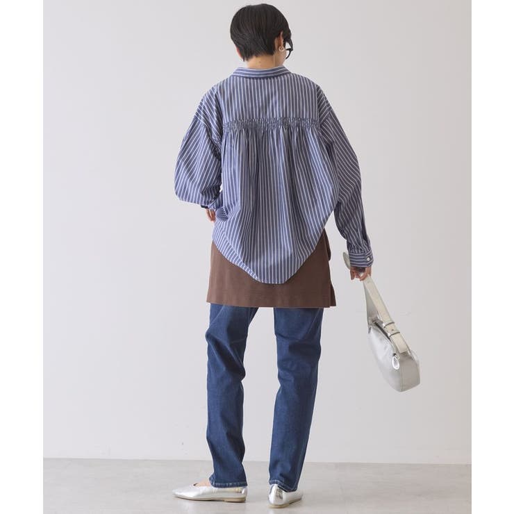 【イージーケア】バックギャザースキッパーシャツ | AMERICAN HOLIC | 詳細画像14 