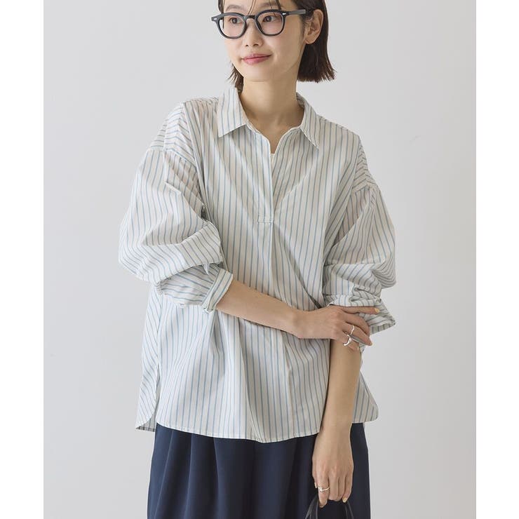 【イージーケア】バックギャザースキッパーシャツ | AMERICAN HOLIC | 詳細画像2 