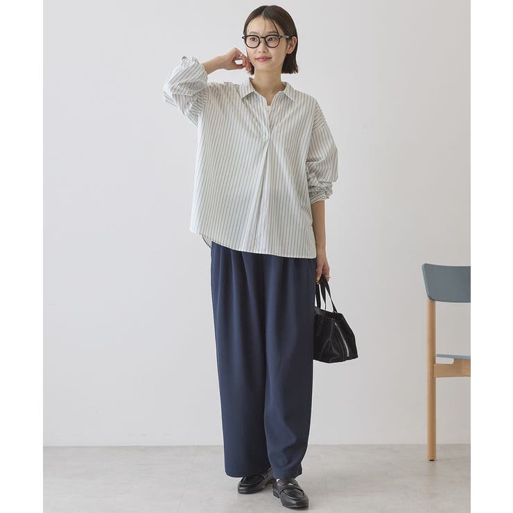 【イージーケア】バックギャザースキッパーシャツ | AMERICAN HOLIC | 詳細画像5 