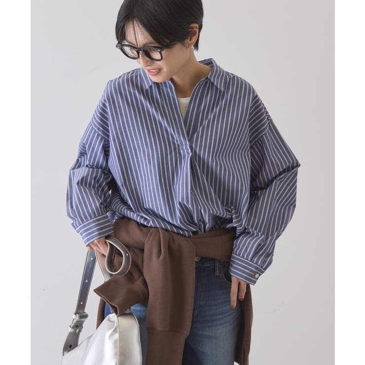 【イージーケア】バックギャザースキッパーシャツ | AMERICAN HOLIC | 詳細画像9 