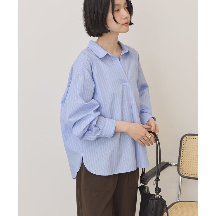 【イージーケア】バックギャザースキッパーシャツ | AMERICAN HOLIC | 詳細画像15 