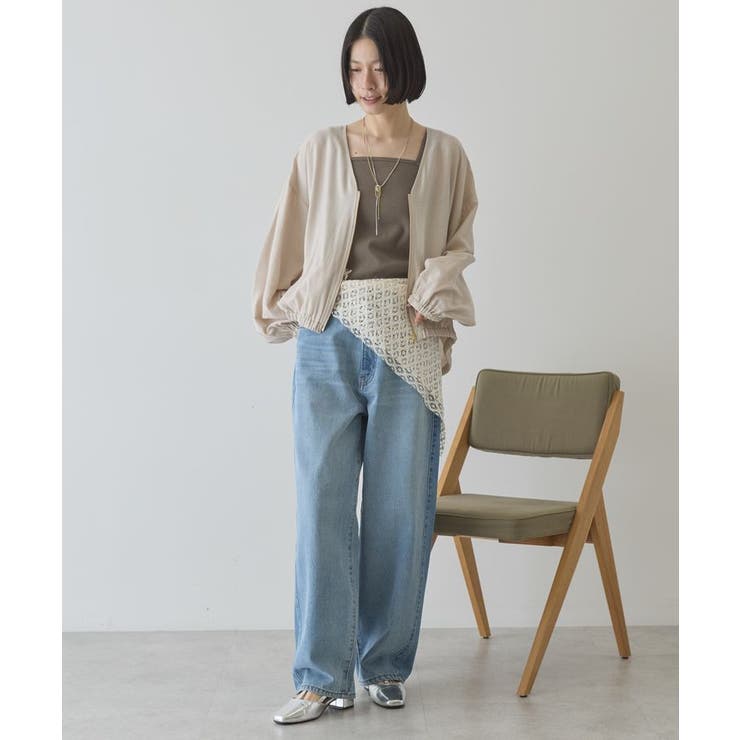 【UVカット+接触冷感】Vネックドルマンブルゾン | AMERICAN HOLIC | 詳細画像12 