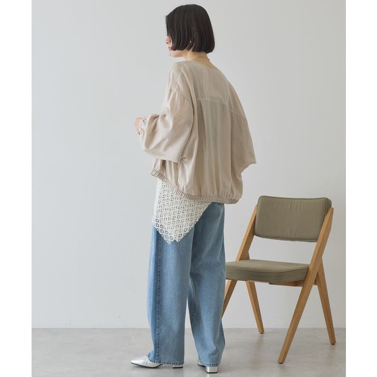 【UVカット+接触冷感】Vネックドルマンブルゾン | AMERICAN HOLIC | 詳細画像13 