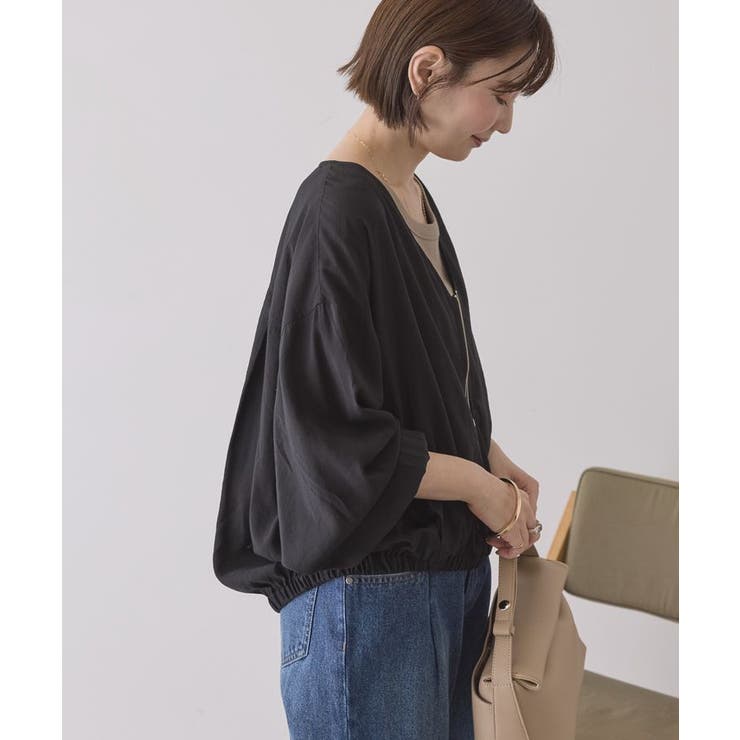 【UVカット+接触冷感】Vネックドルマンブルゾン | AMERICAN HOLIC | 詳細画像17 