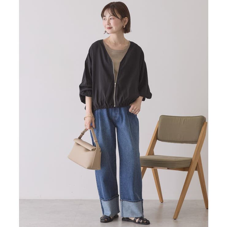 【UVカット+接触冷感】Vネックドルマンブルゾン | AMERICAN HOLIC | 詳細画像20 