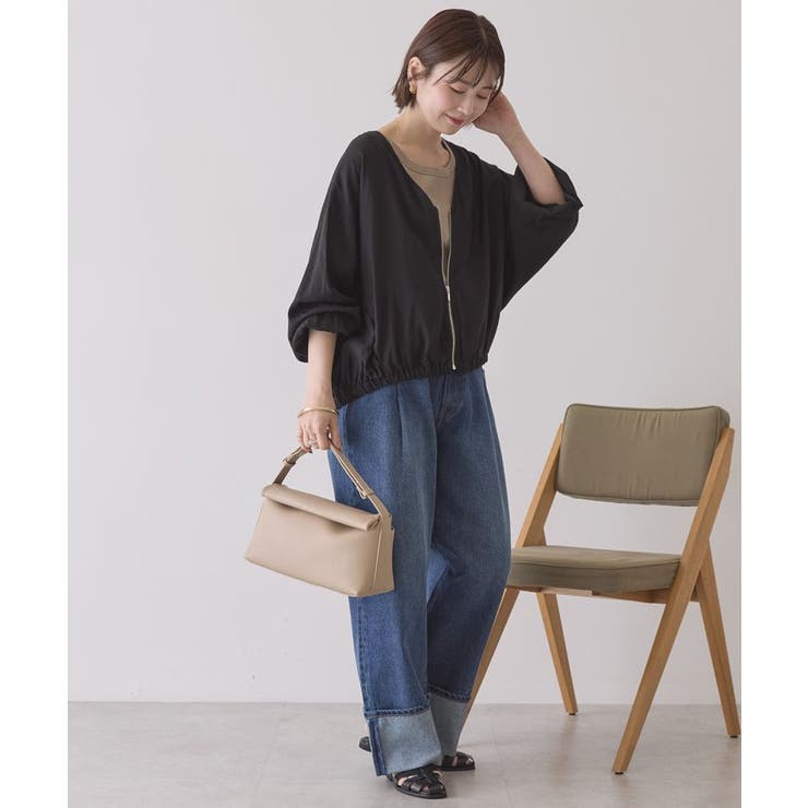 【UVカット+接触冷感】Vネックドルマンブルゾン | AMERICAN HOLIC | 詳細画像21 