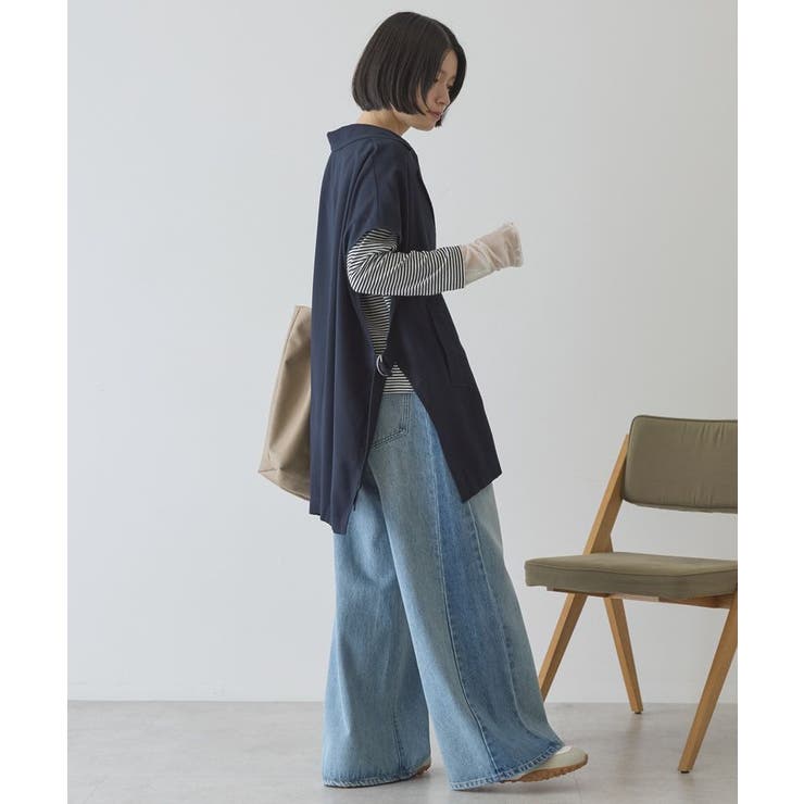 【花粉防止加工】サイドスリットベスト | AMERICAN HOLIC | 詳細画像6 