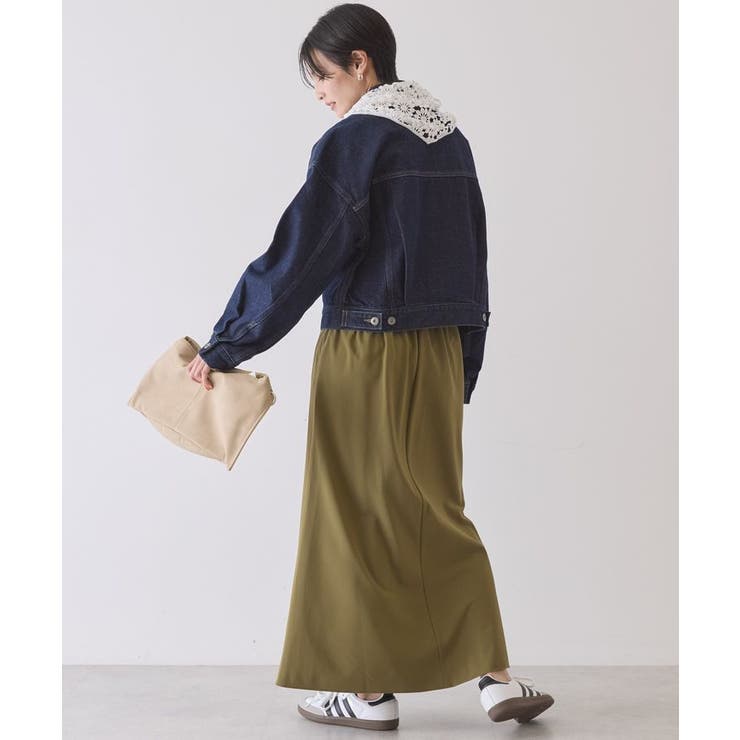 【イージーケア】ナローマーメイドスカート | AMERICAN HOLIC | 詳細画像7 