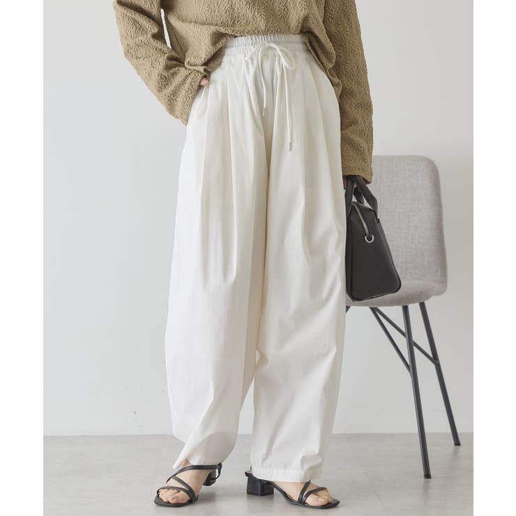 ナイロンドロストタックパンツ | AMERICAN HOLIC | 詳細画像2 