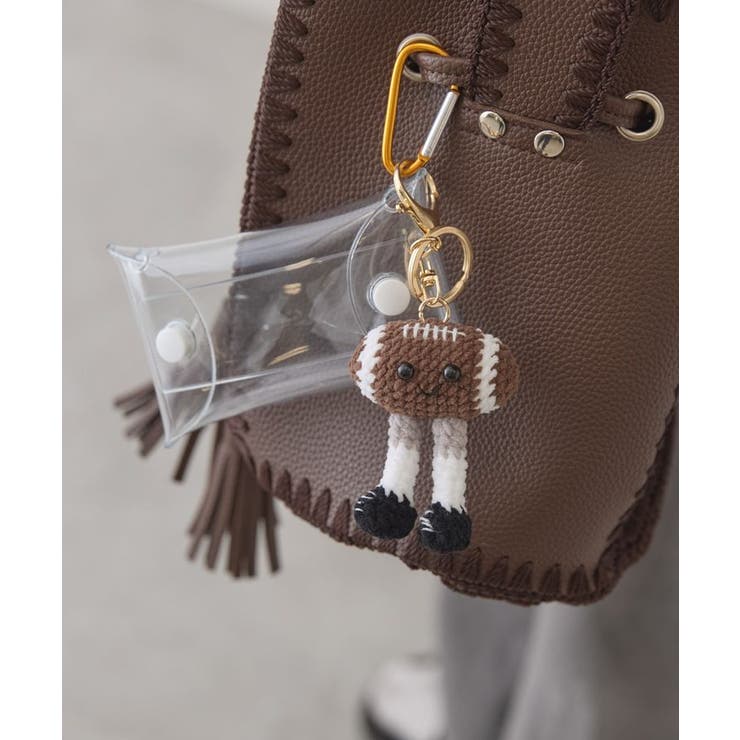 ポーチinラグビーくんチャーム | AMERICAN HOLIC | 詳細画像1 