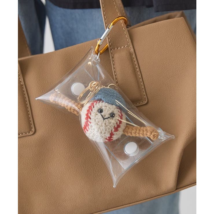 ポーチin野球くんチャーム | AMERICAN HOLIC | 詳細画像1 