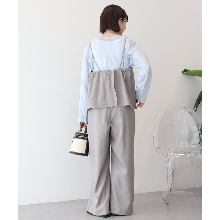 リネンライクビスチェサロペット | AMERICAN HOLIC | 詳細画像3 