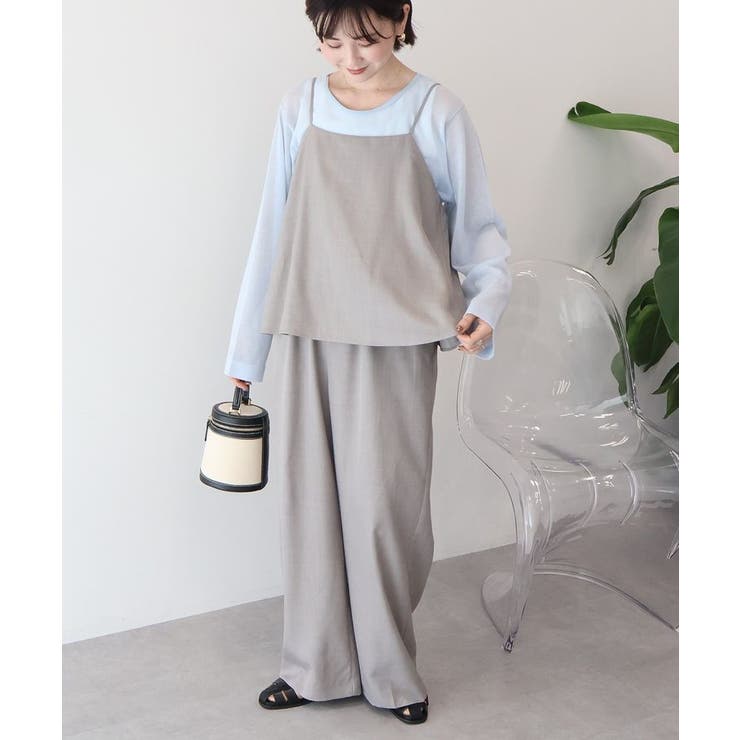 リネンライクビスチェサロペット | AMERICAN HOLIC | 詳細画像4 