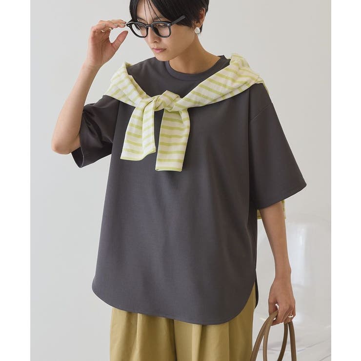 チャコールグレー | 【接触冷感】ジョーゼットプルオーバー【WEB限定カラー有り】 | AMERICAN HOLIC