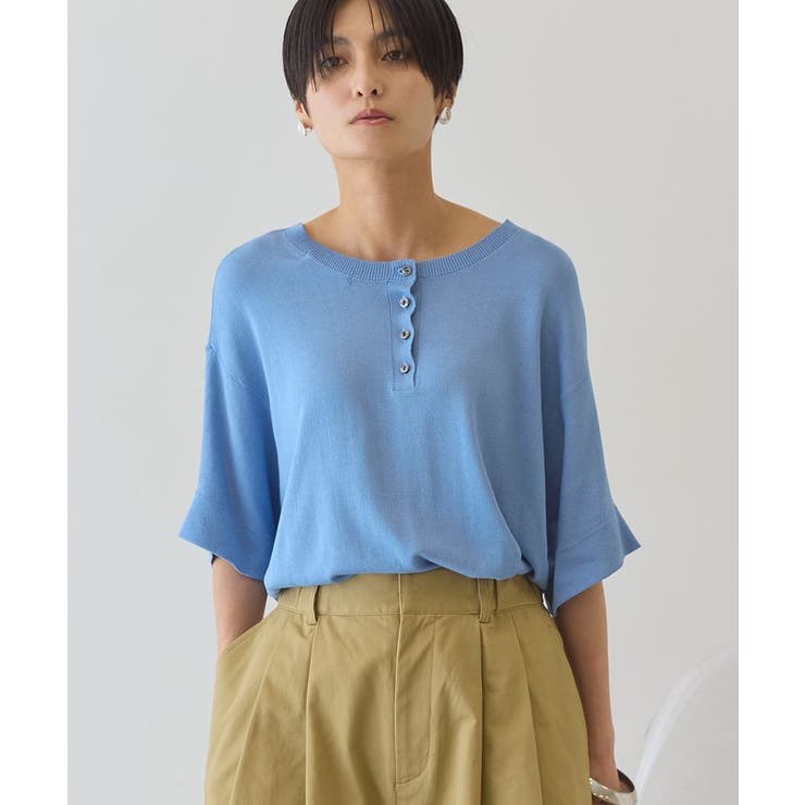 【前後2WAY・接触冷感】ポンチョニット | AMERICAN HOLIC | 詳細画像11 