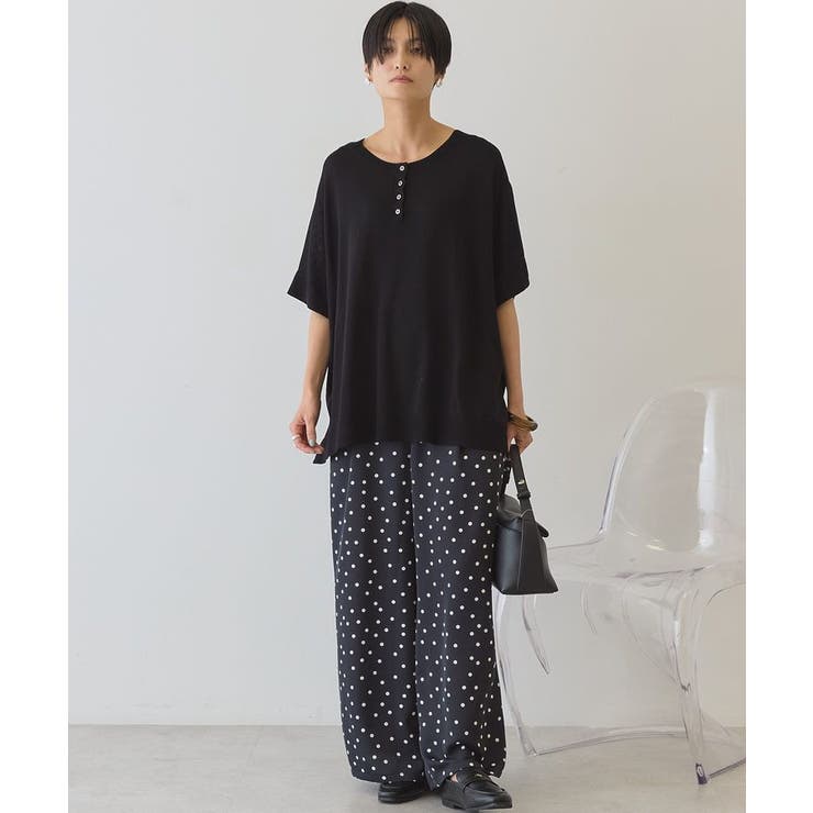 【前後2WAY・接触冷感】ポンチョニット | AMERICAN HOLIC | 詳細画像31 