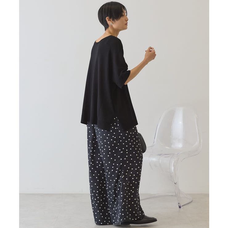 【前後2WAY・接触冷感】ポンチョニット | AMERICAN HOLIC | 詳細画像32 