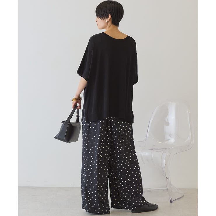 【前後2WAY・接触冷感】ポンチョニット | AMERICAN HOLIC | 詳細画像33 