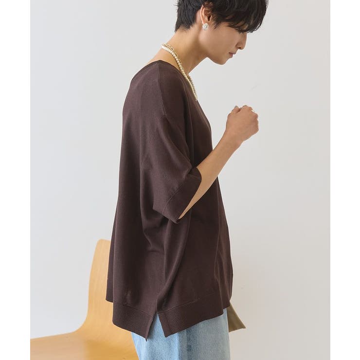 【前後2WAY・接触冷感】ポンチョニット | AMERICAN HOLIC | 詳細画像36 