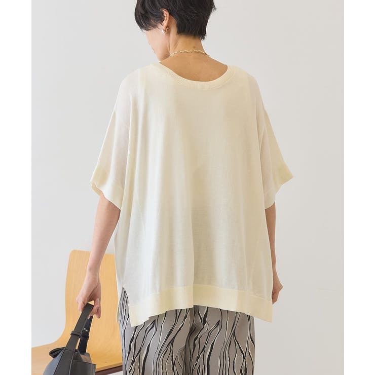 【前後2WAY・接触冷感】ポンチョニット | AMERICAN HOLIC | 詳細画像7 