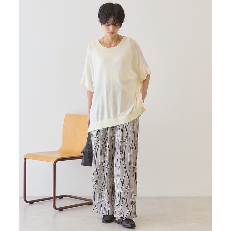 【前後2WAY・接触冷感】ポンチョニット | AMERICAN HOLIC | 詳細画像8 