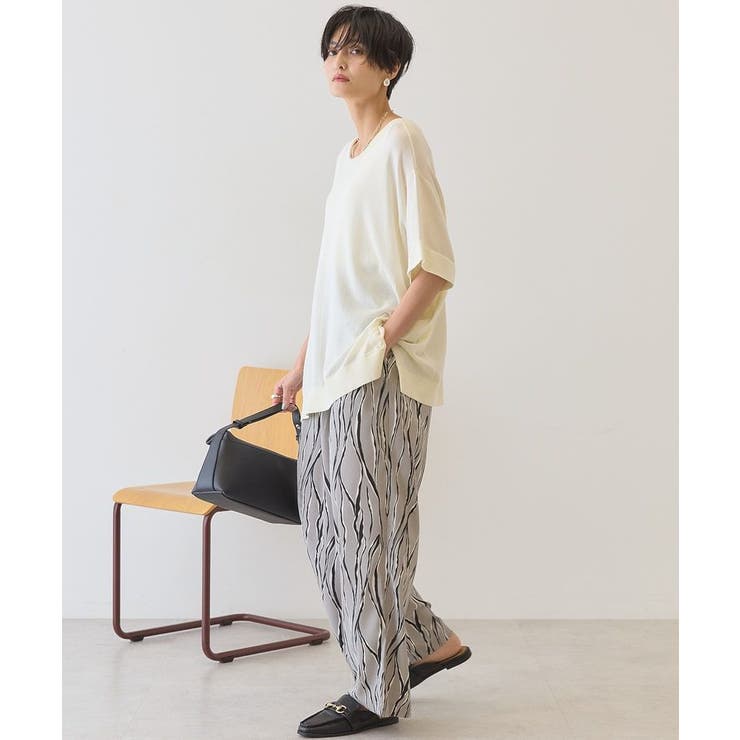 【前後2WAY・接触冷感】ポンチョニット | AMERICAN HOLIC | 詳細画像9 