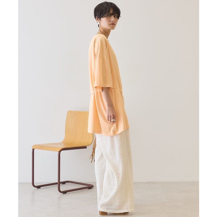 【接触冷感・2WAY】バックタックチュニック | AMERICAN HOLIC | 詳細画像14 