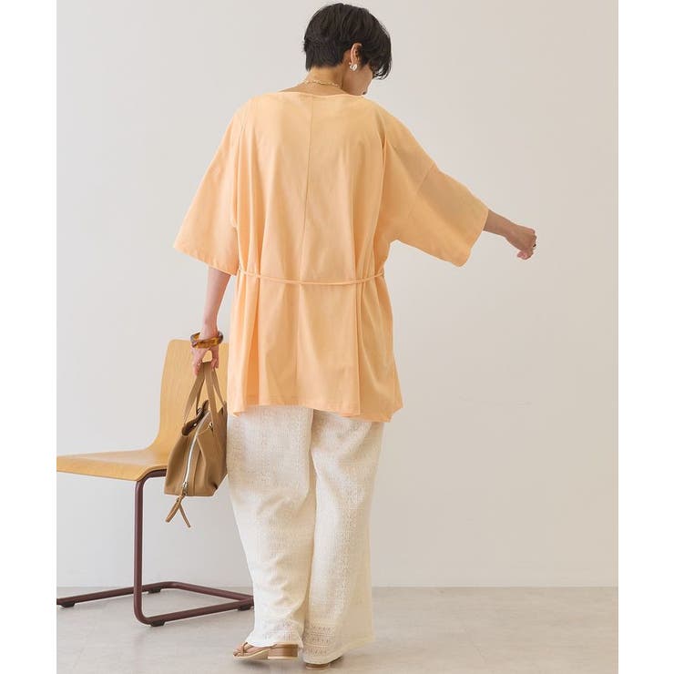 【接触冷感・2WAY】バックタックチュニック | AMERICAN HOLIC | 詳細画像15 