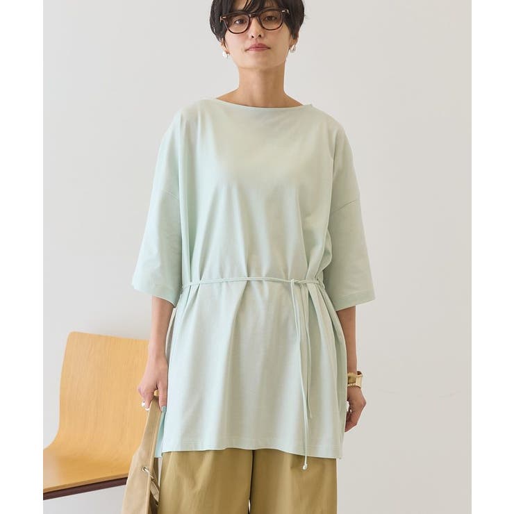 【接触冷感・2WAY】バックタックチュニック | AMERICAN HOLIC | 詳細画像17 