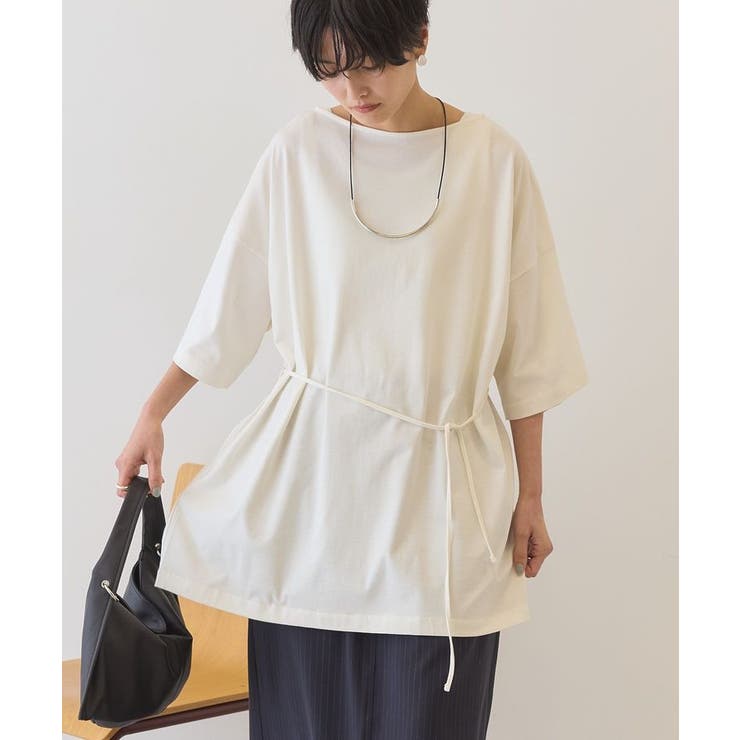 【接触冷感・2WAY】バックタックチュニック | AMERICAN HOLIC | 詳細画像2 