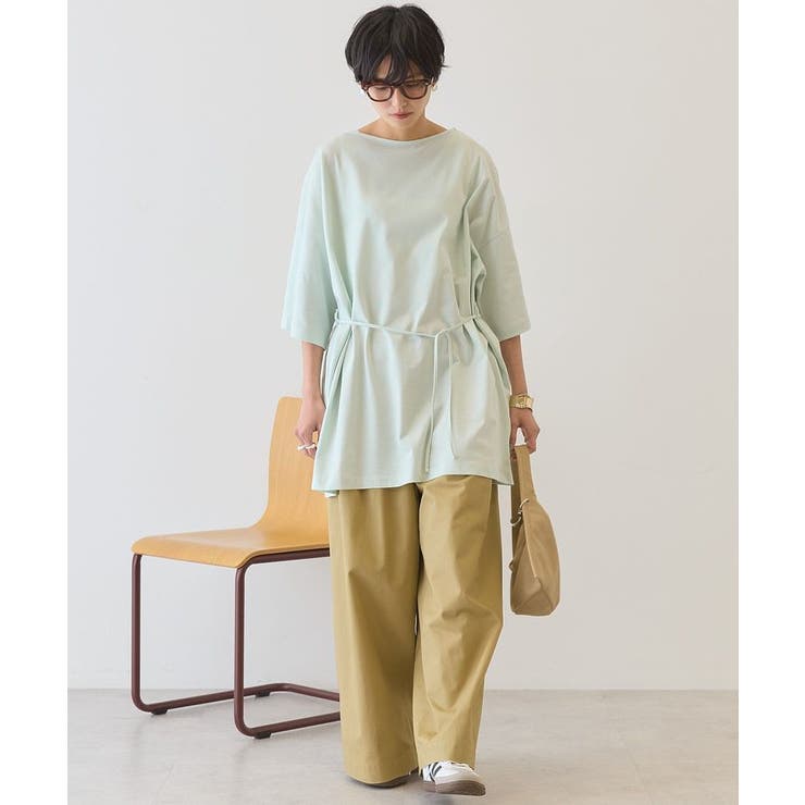 【接触冷感・2WAY】バックタックチュニック | AMERICAN HOLIC | 詳細画像20 