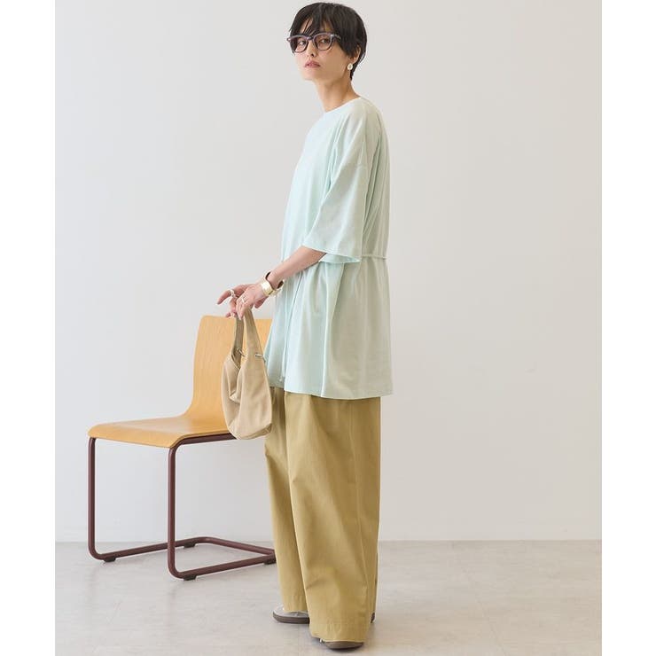 【接触冷感・2WAY】バックタックチュニック | AMERICAN HOLIC | 詳細画像21 