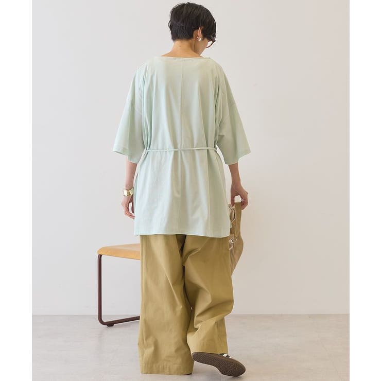 【接触冷感・2WAY】バックタックチュニック | AMERICAN HOLIC | 詳細画像22 