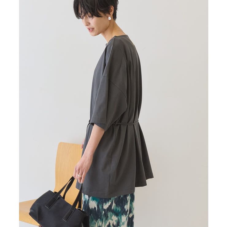 【接触冷感・2WAY】バックタックチュニック | AMERICAN HOLIC | 詳細画像24 