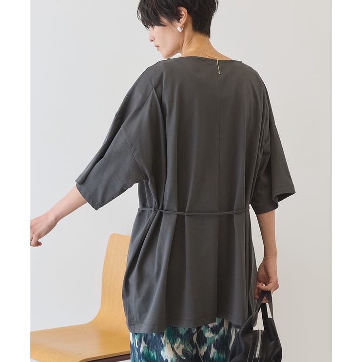 【接触冷感・2WAY】バックタックチュニック | AMERICAN HOLIC | 詳細画像25 