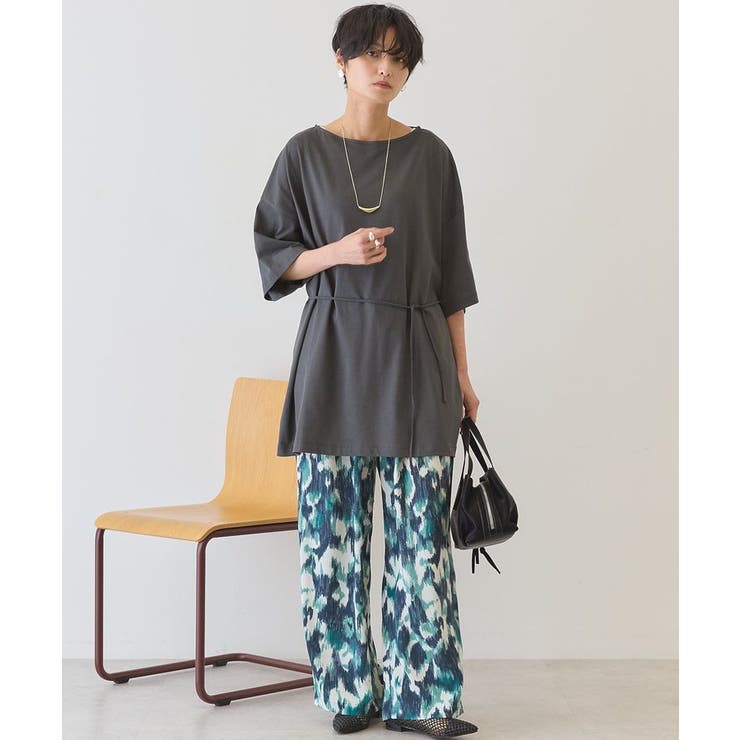 【接触冷感・2WAY】バックタックチュニック | AMERICAN HOLIC | 詳細画像26 