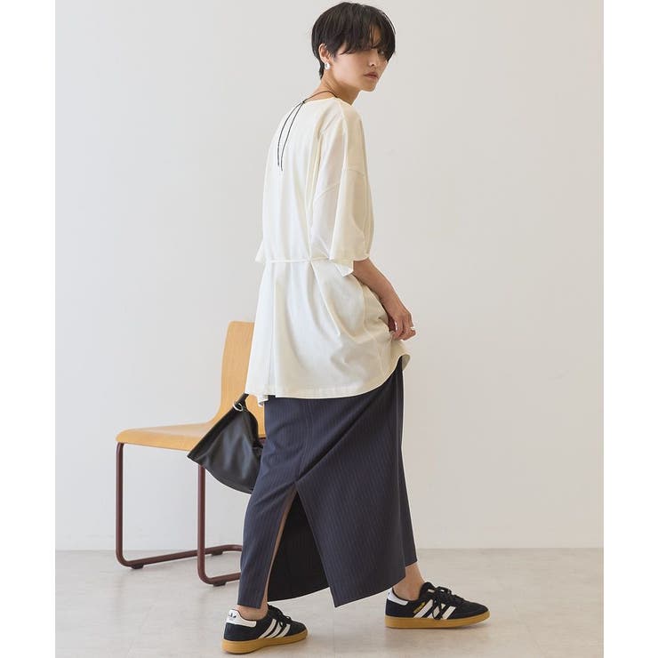 【接触冷感・2WAY】バックタックチュニック | AMERICAN HOLIC | 詳細画像7 