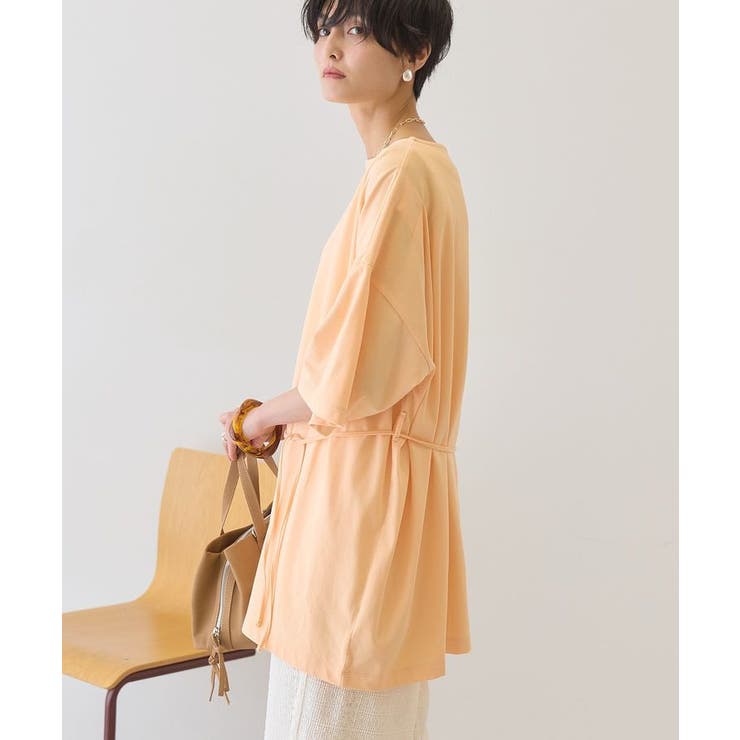 【接触冷感・2WAY】バックタックチュニック | AMERICAN HOLIC | 詳細画像9 