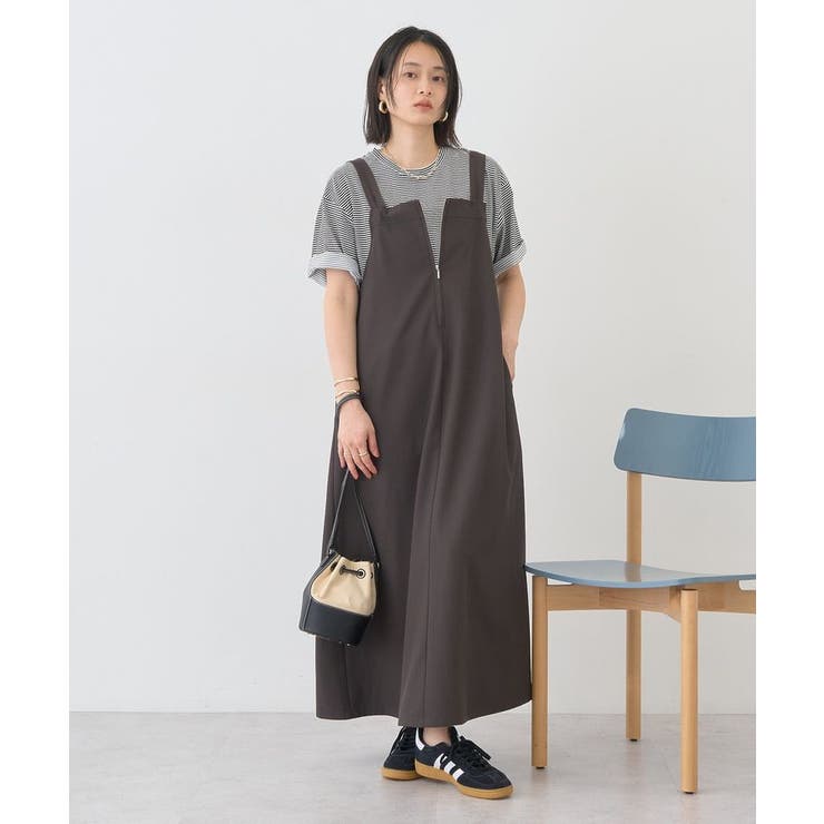 チャコールグレー | 【前後2WAY】ZIPジャンスカ | AMERICAN HOLIC